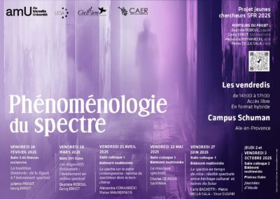 Phénoménologie du spectre