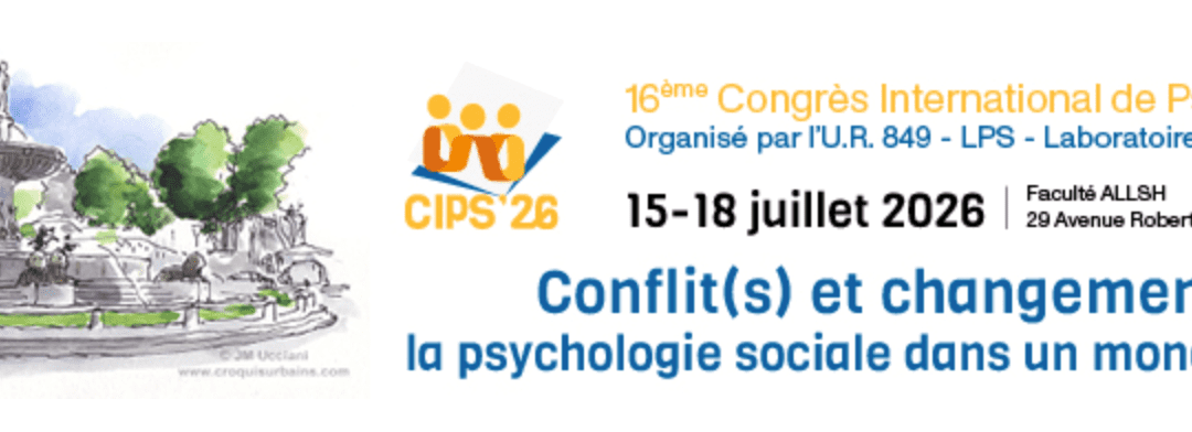 Appel à Communications – CIPS&rsquo;26