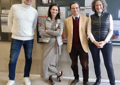 Accueil de Míriam Díez Bosch (Universitat Ramon Llull) à la Maison de la recherche