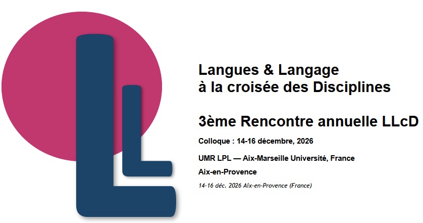 Appel à Communications : Langues et langage à la croisée des disciplines