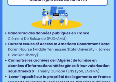 Journée d&rsquo;études autour des données : 11 juin 2026