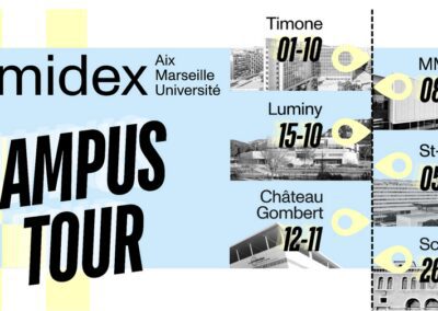 Invitation – Amidex Campus Tour automne 2026 : 6 dates, 6 campus !