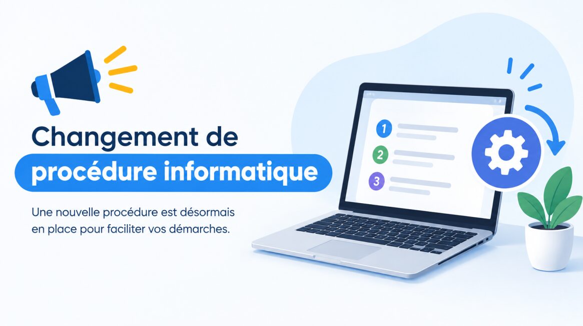 Modifications procédure assistance informatique de la Maison de la recherche